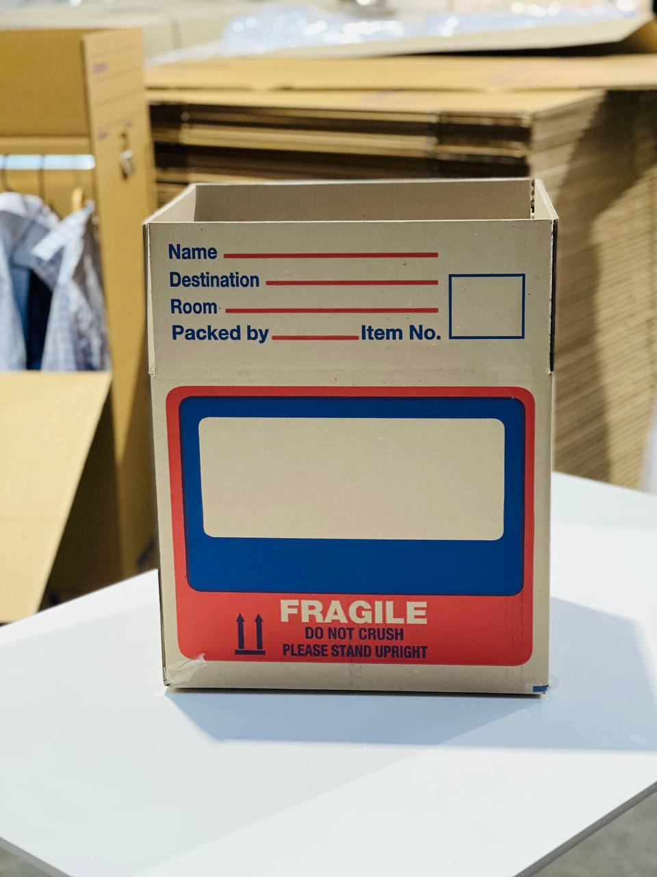 10 x Moving Boxes - Crystal