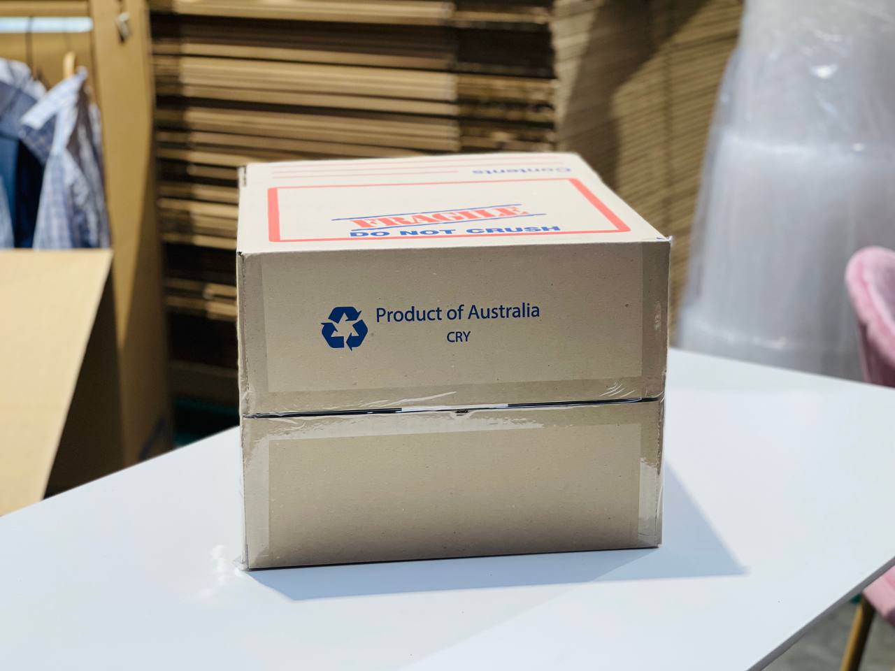 10 x Moving Boxes - Crystal
