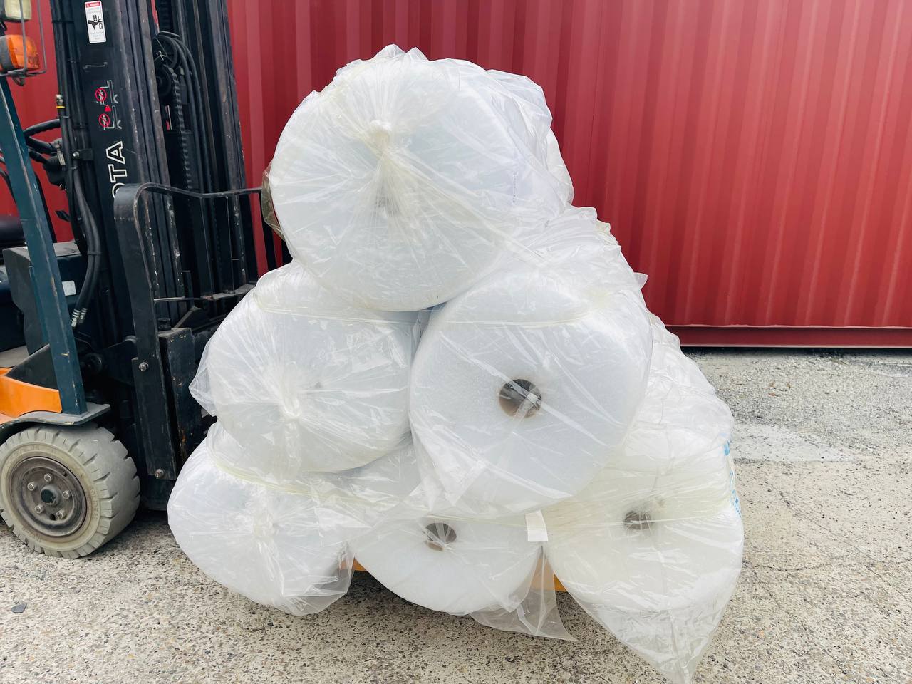 1 x Pallet of 50m Bubble Wrap Cushion Roll