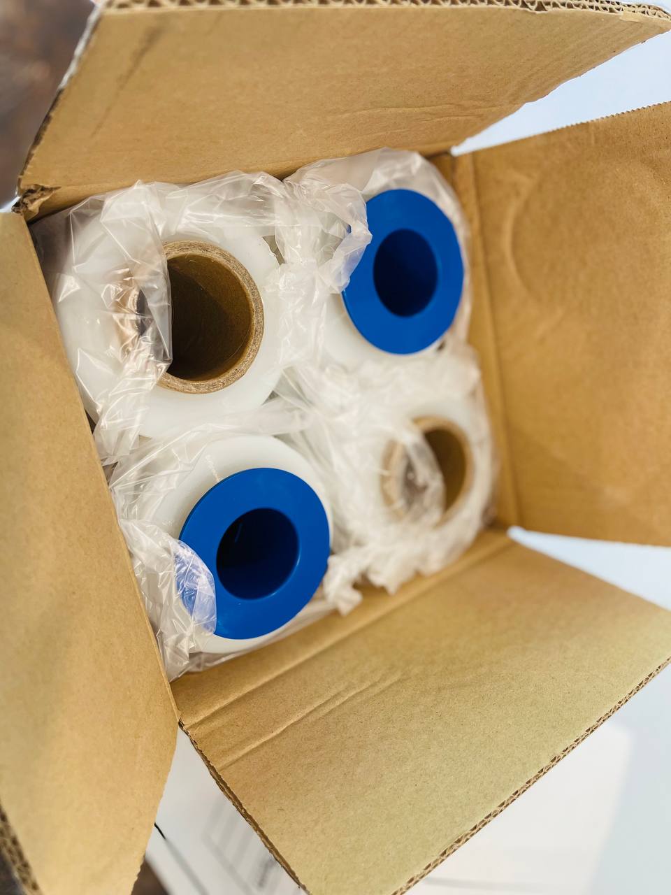 4 x Premium Shrink Stretch Film Pallet Wrap - 25UM or 23UM