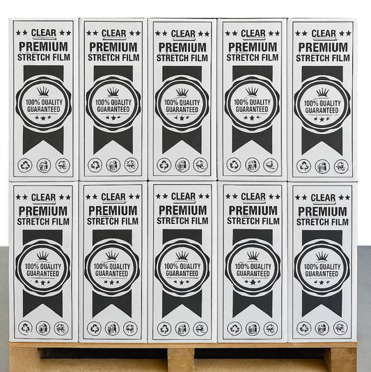 1 x Pallet of Premium Shrink Stretch Film Pallet Wrap - 25UM